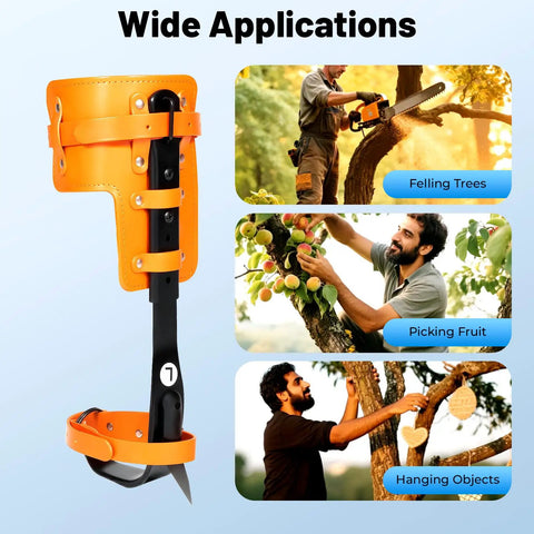 Tree Climbing Spikes With Adjustable Steel Climber Gaffs And Multi Functional Belt for Outdoor Tree Work and Fruit Picking