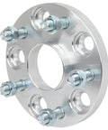 Two 15mm Wheel Spacers 5x4.5 Bolt Pattern 60.1mm Bore With 12x1.5 Studs 5 Lug Adapters Fit Toyota Cars Like Camry Highlander