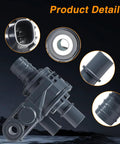Heavy Duty Engine Coolant Control Valve Crafted From Heat Resistant Pps For Toyota Sienna Camry Avalon Lexus Nx250 Nx300h To Beat The Boil And Swap Oem 16671-25010 displayed with close-ups of its design and details.