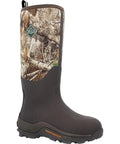 Men's Woody Max Rubber Insulated Work Boots Realtree Edge Camo Waterproof Hunting Footwear for Severe Wet and Extreme Cold Conditions
