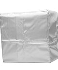 Built Tough EV Charger Covers 2 Pack Universal All Weather Polyester Sleeves For Outdoor Electric Vehicle Wall Boxes, silver protective cover.