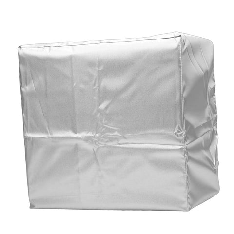 Built Tough EV Charger Covers 2 Pack Universal All Weather Polyester Sleeves For Outdoor Electric Vehicle Wall Boxes, silver protective cover.