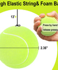 Garage Parking Aid Ball System For Home Garages with elastic foam ball and adjustable 13-foot string, 2.36-inch diameter
