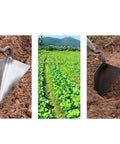 Triangle Hoe Digger Garden Tool Set For Weeding, Planting, And Ditch Digging, Heavy Duty Shovel With Iron Head, soil use in garden