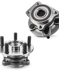 2 Pack Front Wheel Bearing And Hub Assembly For Subaru Forester Impreza Legacy Outback XV Crosstrek 5 Lug With ABS Compatible Durable Hub Kit Easy Install
