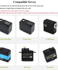 Compatible ST/SC servo motors display for Two Pack Serial Bus Servo Driver Board With Integrated Power Supply And Control Circuit.