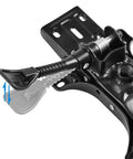 Heavy Duty Office Chair Tilt Control Mechanism Replacement Kit Featuring Single Lever Height Adjustment for gas lift.