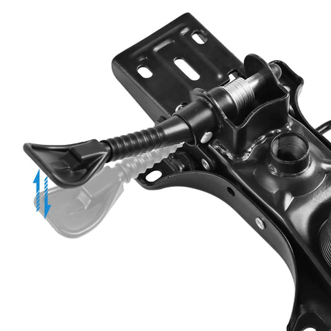Heavy Duty Office Chair Tilt Control Mechanism Replacement Kit Featuring Single Lever Height Adjustment for gas lift.