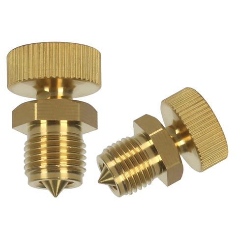 Brass PCP airsoft high-pressure pump safety bleeder valve adapter, M10x1, 2-pack