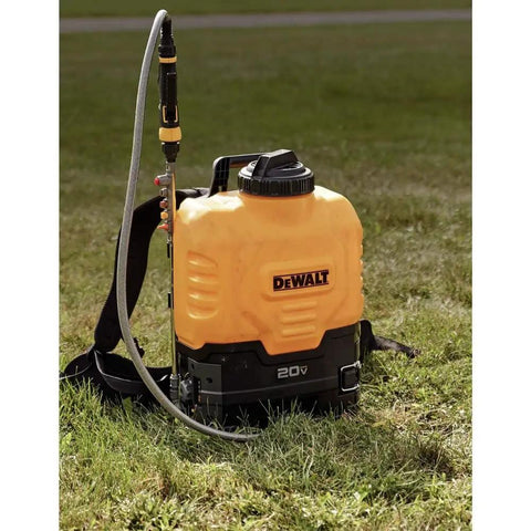 20V Lithium-Ion Battery Powered Backpack Sprayer Tool Only 4 Gallon Tank Workhorse For Pros Heavy-Duty Nylon Hose Variflo
