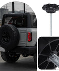 Spare Tire Clamp Bolt Replacement For Cars Universal Fit Hold Down Hardware Built Tough Heavy Duty Tire Mounting Clamp
