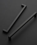 18 Pack 10 Inch Square Cabinet Handles Matte Black Pulls For Kitchen Cabinets And Drawers Center To Center 10 Inches
