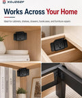 Beefy Heavy Duty Stainless Steel Corner Brackets With Screws for L Shape Furniture Joints and Floating Wall Shelves usage examples