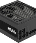 Upgrade Your Rig With 850W Fully Modular Power Supply ATX 3.1 Ready PCIe 5.1 Support Low Noise Cooling Cybenetics Gold Efficiency Native 12V 2x6 Connectors Black Corsair RM850x PSU
