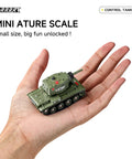 Two Player 1 To 64 RC Battle Tank Set With Infrared Shoot Dual Tanks With 330 Degree Rotating Turret Realistic Sound And Lighting