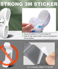 Stick On Small Appliance Cord Organizer 4 Pack For Kitchen Gadgets Keeps Cords Tidy And Hidden Wires Winder Holder adhesive details