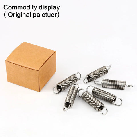 GNPADR 3-inch stainless steel tension springs (6 pcs) with hooks for recliner sofa bed replacement