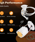 Electric Fuel Pump Module Assembly for 05-15 Chrysler 300, 08-15 Dodge Challenger, with left and right sending unit.