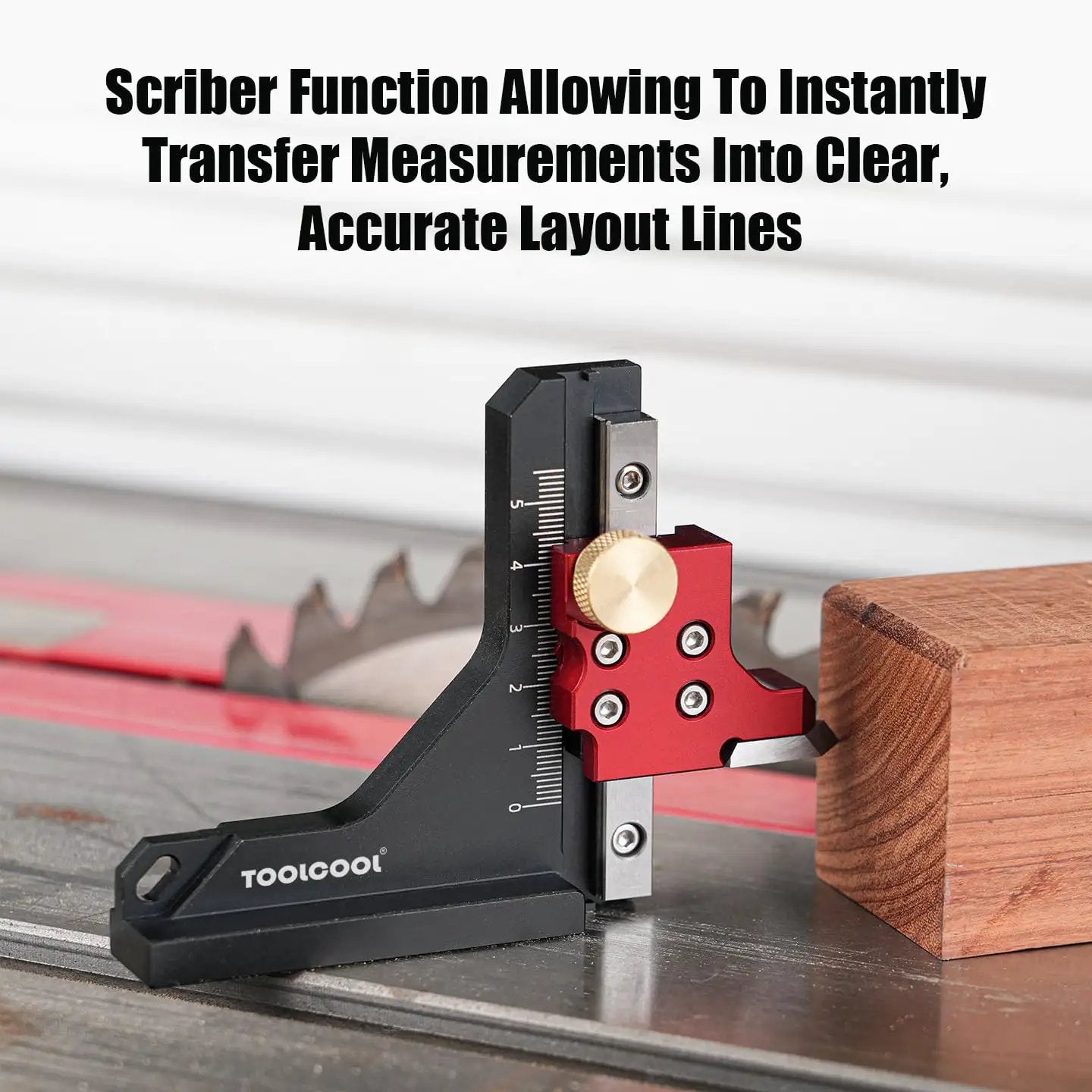 Table Saw Height & Router Depth Gauge Set – Precision