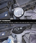 No Fuss Easy Install Windshield Washer Fluid Reservoir Cap Replacement for Buick Enclave, GMC Acadia, and Cadillac Models installed