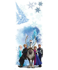 Disney Frozen Wall Decals Set Winter Burst Giant Peel And Stick Decor For Kids Rooms, Repositionable With No Residue