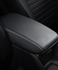 Center Console Armrest Cover for 2016-2021 Hyundai Tucson, Black Stitching, Durable Fit, Interior Accessories