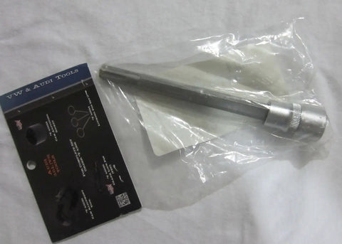 Heavy Duty Half Inch Drive Socket For Polystyle Cylinder Head Bolts Fits Volkswagen Audi Engines solid jaw design in packaging.