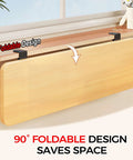 Fold Down Wall Mounted Desk Extender Tray And Side Table That Expands Your Space with 90° foldable MDF design.