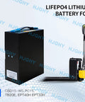 High Performance 48V Lithium Forklift Battery Pack With Smart Cell Protection And No Memory Effect For Electric Transporters and Heavy Duty Work Trucks
