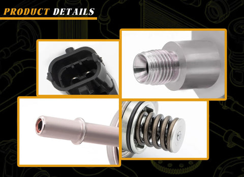 Detailed components of Drop In High Pressure Fuel Pump For GM 2.4L 2010 To 2017 Vehicles Including Buick LaCrosse Verano