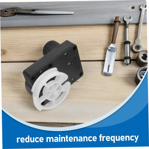 Pro Grade Gear Motor And Reducer Replacement Parts For Vending Machines with tools displayed on a wooden surface