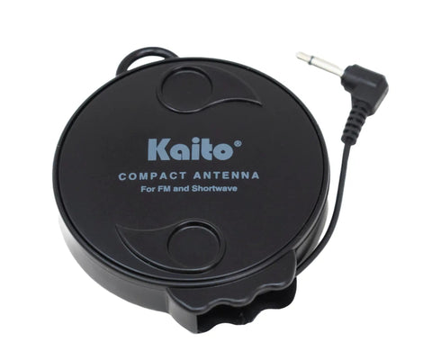 Retractable 23 Foot Shortwave Radio Antenna With Three Point Five Millimeter Plug For Beefed Up Reception Portable Reel In Design