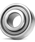 207KRR Bearing For Disc Harrow Planter And Farm Equipment With Round Bore And Cylindrical OD 1.38x2.83x0.67 IR x0.67 OR Pro Grade ABEC 1