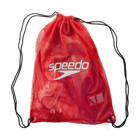 Mesh Drawstring Bag For Pool And Beach 35 Liter Poolside Gear Tote With Durable Design And Comfy Straps Quick Drainage And Ventilation