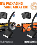 Bristle Free Grill Brush With Five Replacement Heads For Cast Iron And Stainless Steel Grates Safe Outdoor BBQ Scraper product packaging.