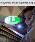 Child reading with Mini LED Flashlight Keychain 24 Pack Bulk Assorted Colors For Hiking Camping Parties Night Reading Kids Emergency Prep Hunting And Everyday Carry Tiny Portable Pocket Light.