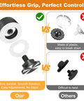 Comparison of upgraded pipeliner helmet fasteners for welding hoods titanium grey aluminum 6061 T6 vs plastic alternatives
