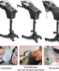 Hair Steamer With Micro Mist Scalp Detox System For Pro Salon Use, reclining chair table, adjustable, digital display