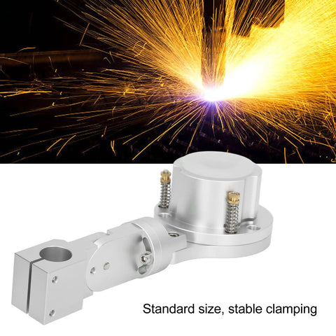 35Mm Plasma Torch Clamp with Anti Collision Fixture for CNC Cutting Machine, aluminum body, 25Mm lifting rod design.