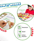 DIY Foosball Table Toy For Kids 6 To 12 With Step By Step Build Guide Action Packed Tabletop Fun For Boys And Girls Hands On Mechanics DIY Kit Creative STEM Play For Young Builders, wood parts assembled