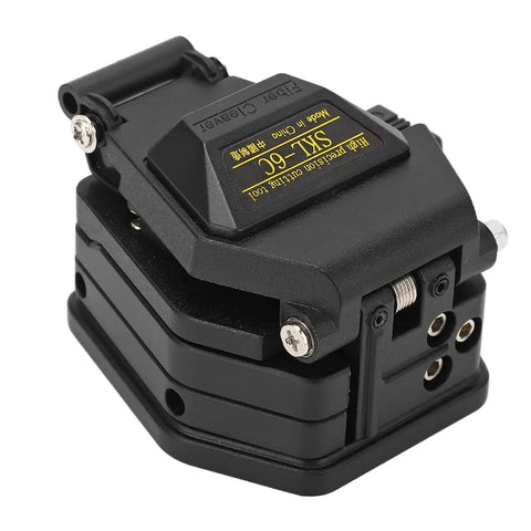 High Precision Fiber Cleaver With Tungsten Steel Vane For Accurate Cold Splicing On Fiber Optic Cables durable stainless steel, compact design.