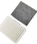 Engine Air Filter And Carbon Cabin Air Filter Combo For Toyota Corolla 2009 2019, Matrix 2009 2014, Yaris 2007 2018, Scion xD 2008 2014, Vibe 2009 2010 Direct Fit Replacement Part