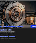 Beefed-Up Front Wheel Bearing And Hub Assembly For Nissan Rogue 2014-2023, Rogue Sport 2017-2022, And Qashqai 2017-2018, 2-Piece Kit
