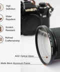 77mm UV Protection Filter For Camera Lens Ultra Slim HD Optical Glass With Multi Coating Water Repellent Scratch Resistant Shield Pro Gear