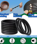 Universal Faucet Washer And O Ring Kit 1075Pcs With 18 Heat Resistant O Rings 10 Beveled And Flat Washers shown with features.