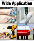Killer 41 Piece Pin Vise Hand Drill Kit With 20 Micro Twist Bits And 20 Pcb Mini Bits For Tough Diy Crafts in use for electronics and home repairs.