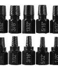 Must Have 10-Piece Alloy Screw Extractor Kit For Removing Stripped Bolts And Damaged Screws With Easy Out Drill Bits That Grip Like A Boss black alloy extractors