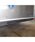 Weld On Butterfly Ramp Hinge With Grease Fitting For Cargo Trailers, Heavy Duty Raw Steel, 4.5 In Long, attached to trailer door