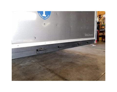 Weld On Butterfly Ramp Hinge With Grease Fitting For Cargo Trailers, Heavy Duty Raw Steel, 4.5 In Long, attached to trailer door