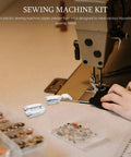 Must Have Dope 5 Piece Multifunctional Sewing Machine Presser Foot Set With Adjustable Invisible Zipper Foot For Home Use Beginners